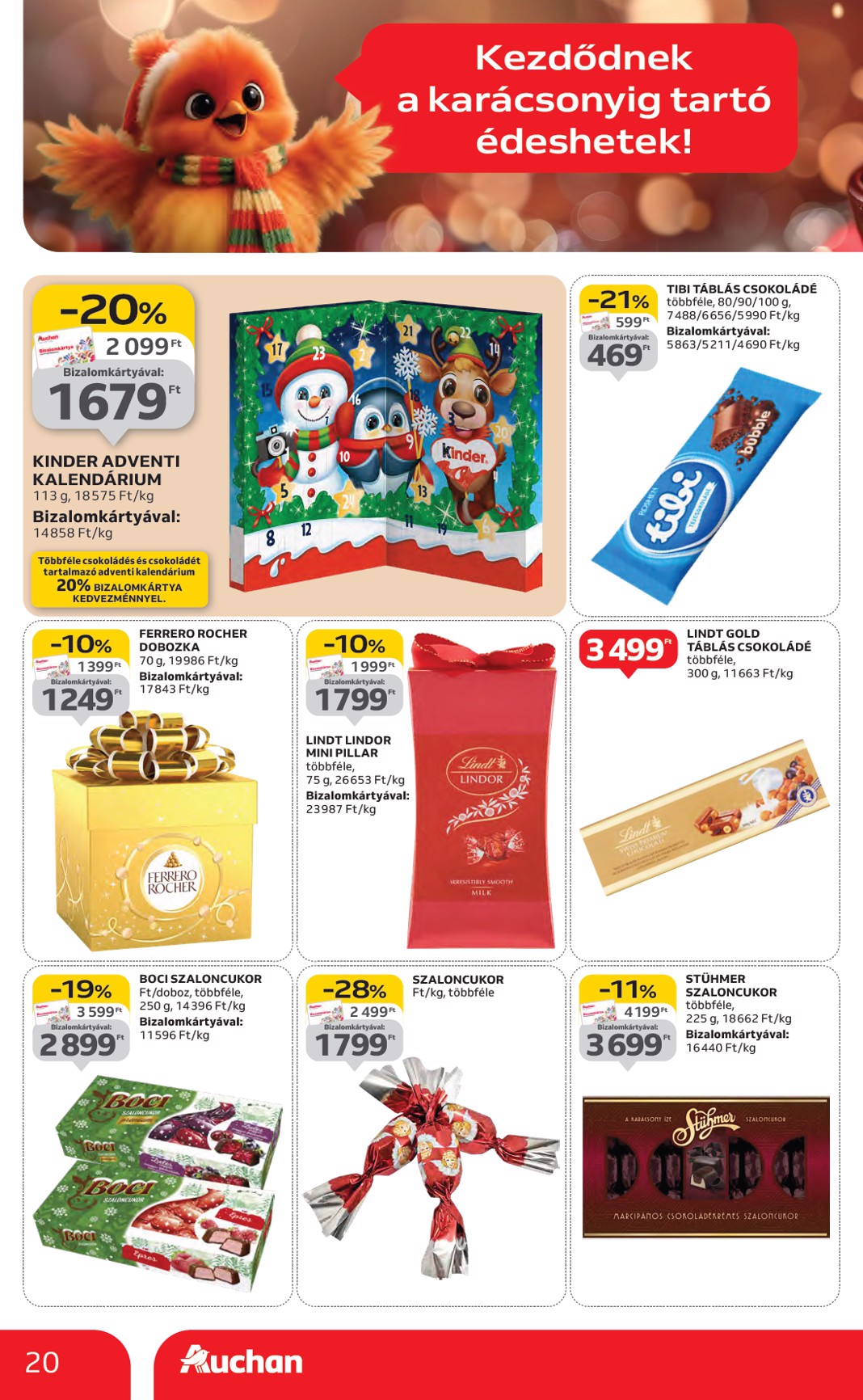 auchan - Auchan Hipermarket akciós újság, érvényes 10.30. - 11.05. - page: 20 auchan - Auchan Hipermarket akciós újság, érvényes 10.30. - 11.05. - page: 20