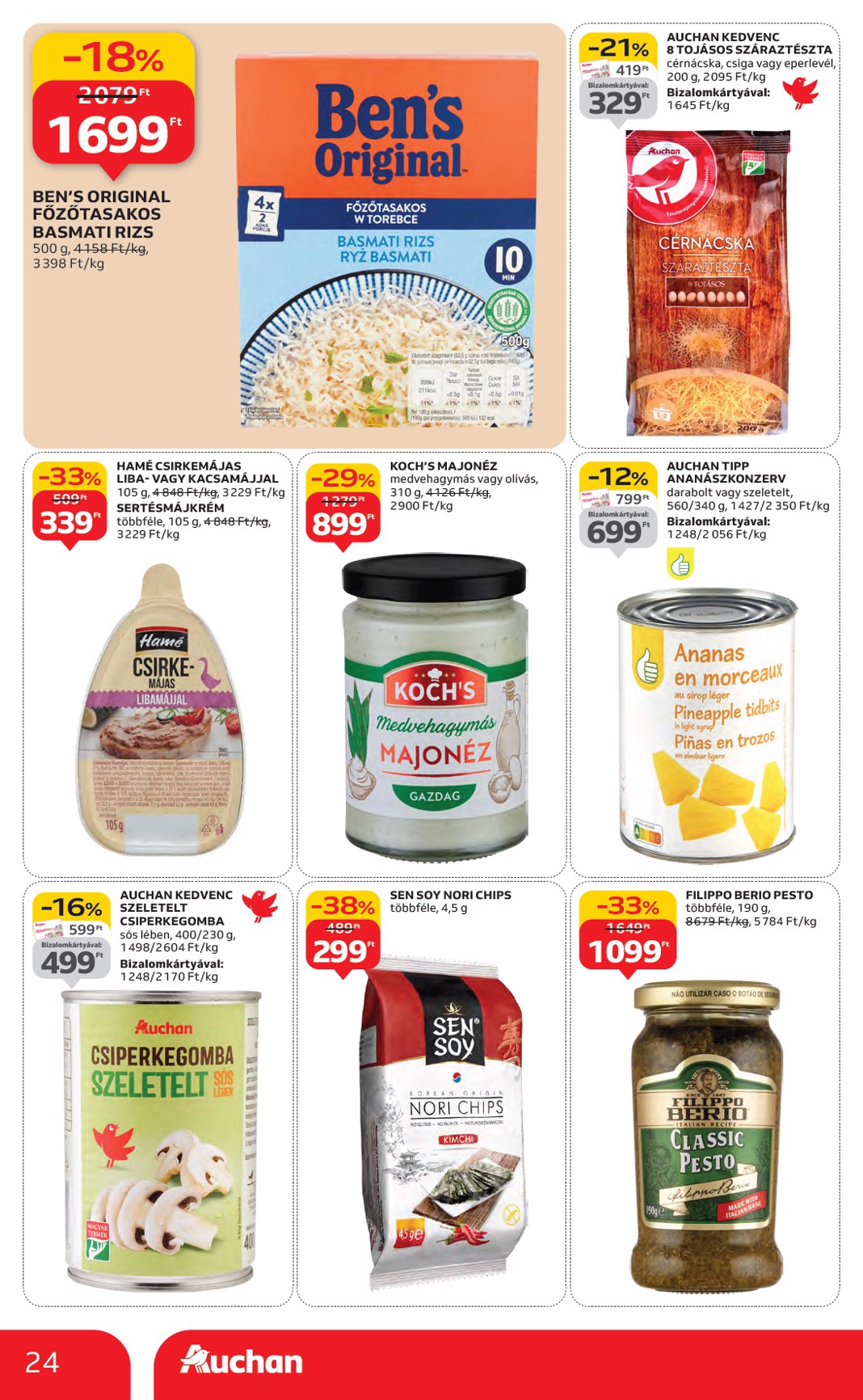 auchan - Auchan Hipermarket akciós újság, érvényes 10.30. - 11.05. - page: 24 auchan - Auchan Hipermarket akciós újság, érvényes 10.30. - 11.05. - page: 24