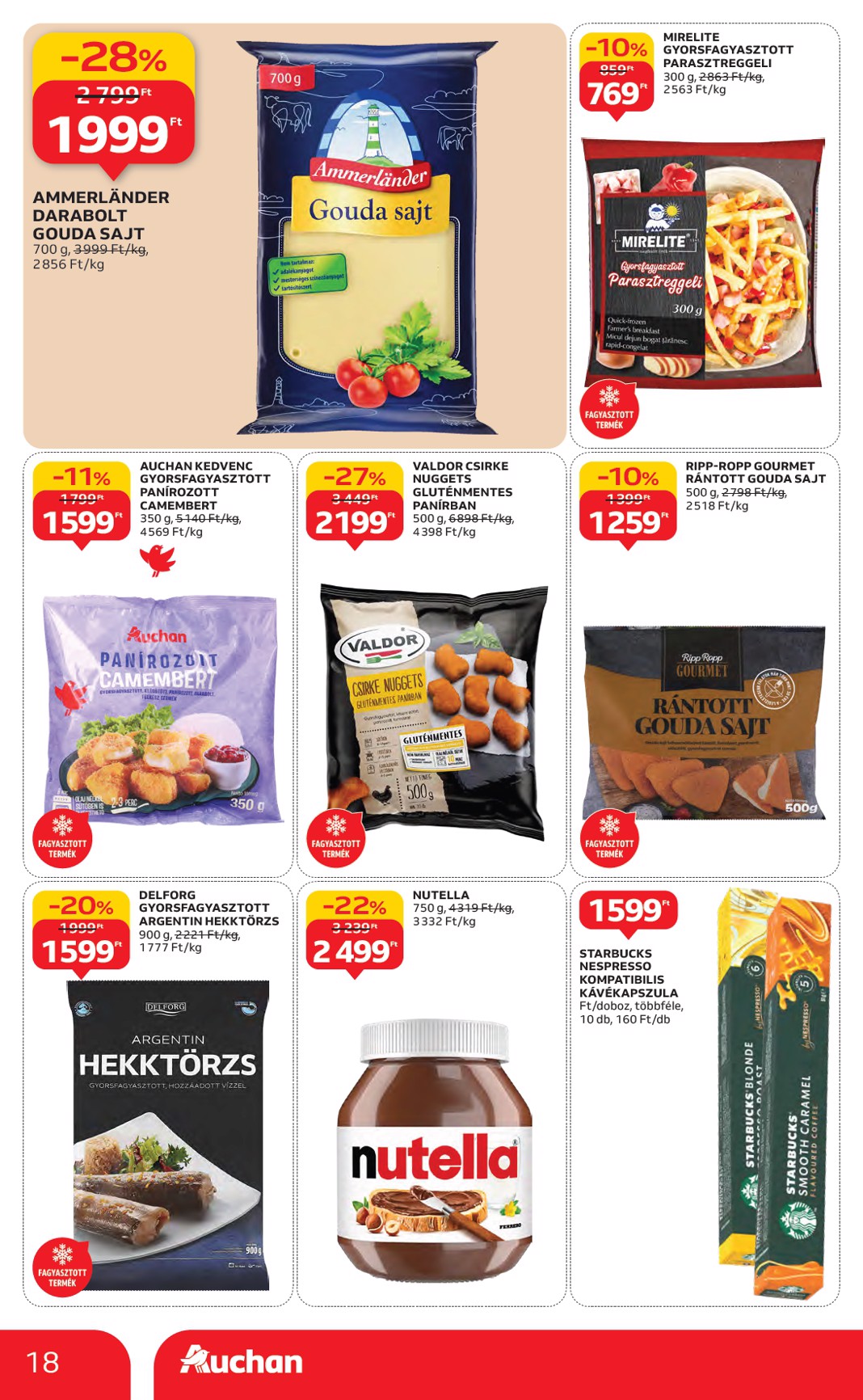 auchan - Auchan Hipermarket akciós újság, érvényes 10.30. - 11.05. - page: 18 auchan - Auchan Hipermarket akciós újság, érvényes 10.30. - 11.05. - page: 18