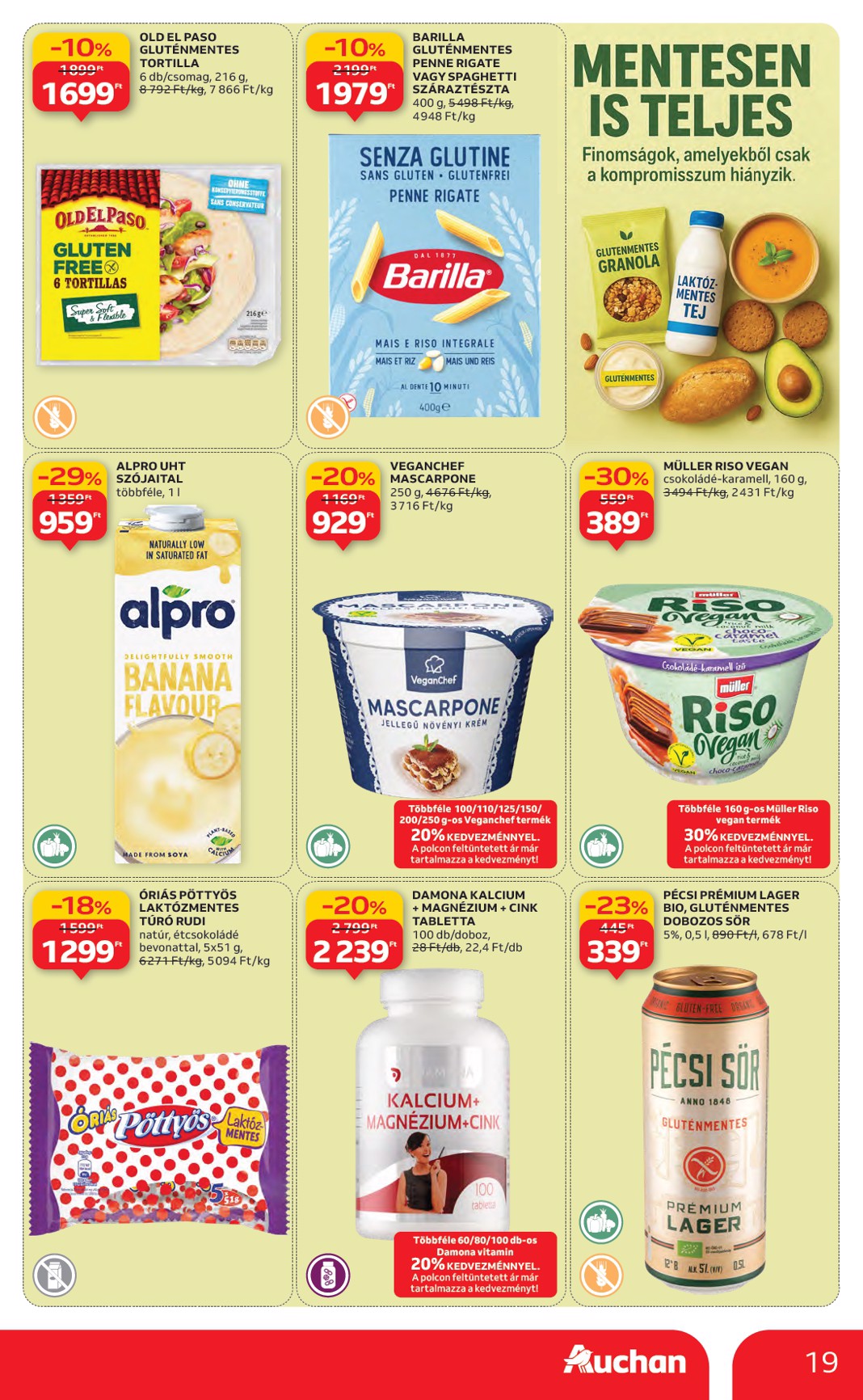 auchan - Auchan Hipermarket akciós újság, érvényes 10.30. - 11.05. - page: 19 auchan - Auchan Hipermarket akciós újság, érvényes 10.30. - 11.05. - page: 19