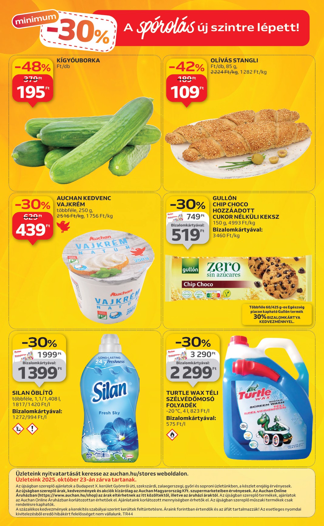 auchan - Auchan szupermarket akciós újság, érvényes 10.30. - 11.05. - page: 12