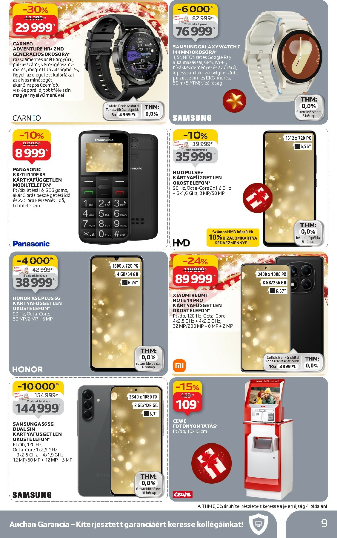 auchan - Auchan - Ajándékot a müszaki osztályról - Hipermarket akciós újság, érvényes 11.06. - 11.19. - page: 9