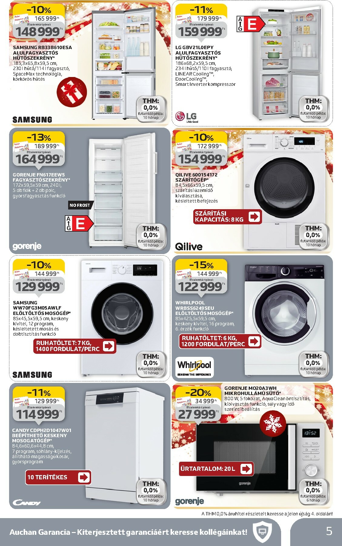 auchan - Auchan - Ajándékot a müszaki osztályról - Hipermarket akciós újság, érvényes 11.06. - 11.19. - page: 5