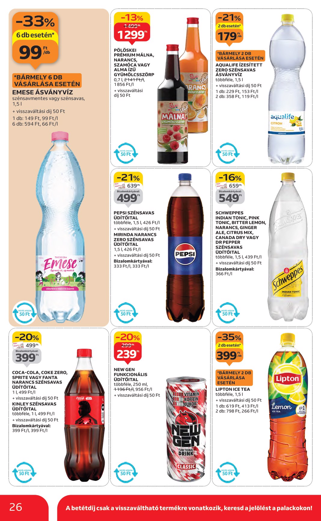 auchan - Auchan Hipermarket akciós újság, érvényes 11.06. - 11.12. - page: 26