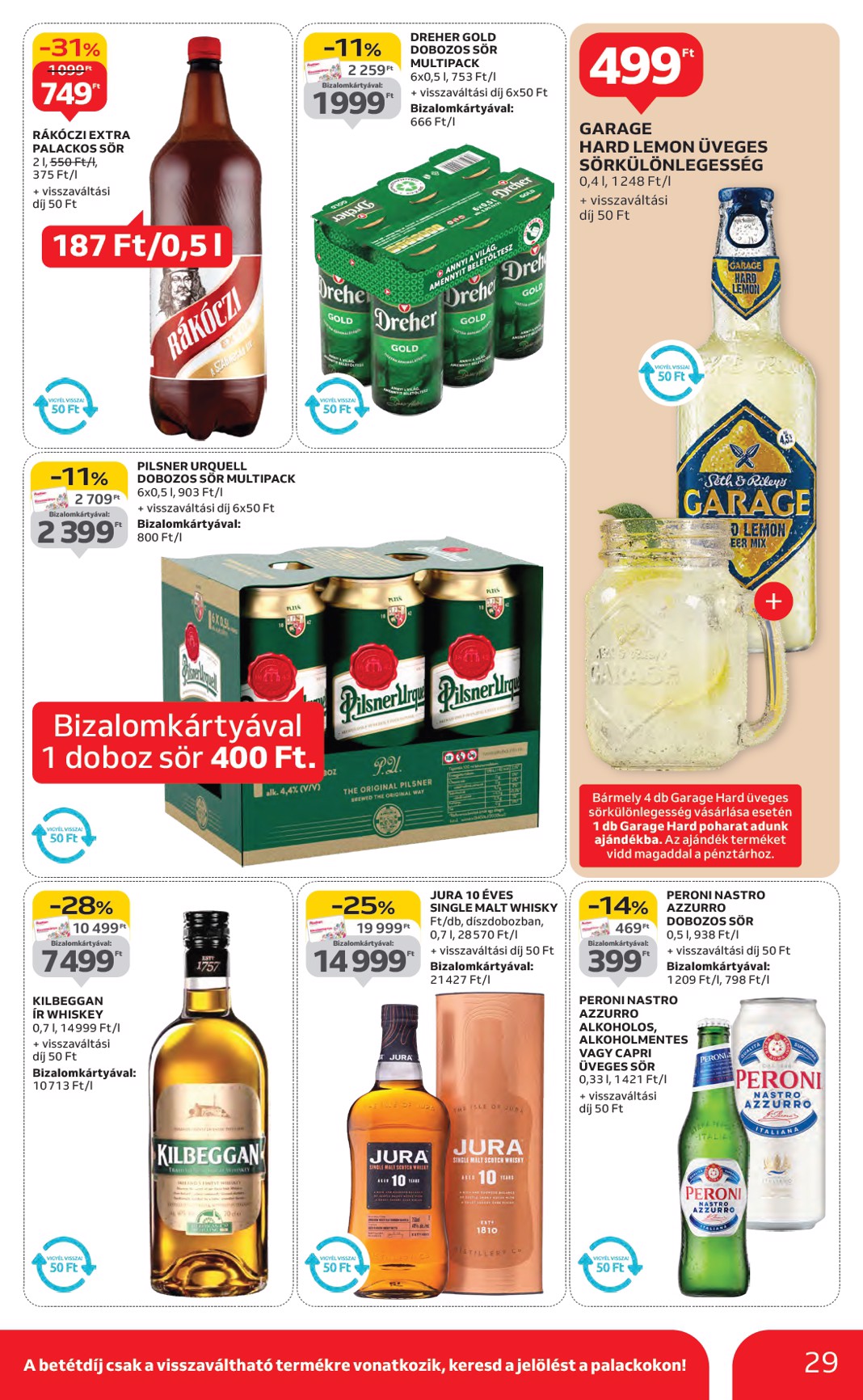 auchan - Auchan Hipermarket akciós újság, érvényes 11.06. - 11.12. - page: 29