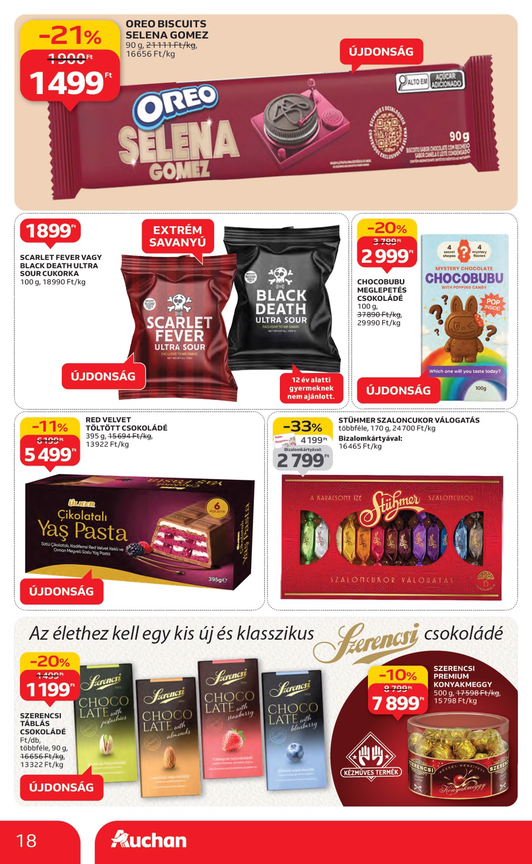 auchan - Auchan Hipermarket akciós újság, érvényes 11.06. - 11.12. - page: 18