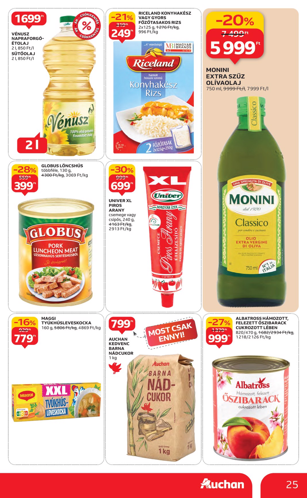 auchan - Auchan Hipermarket akciós újság, érvényes 11.06. - 11.12. - page: 25