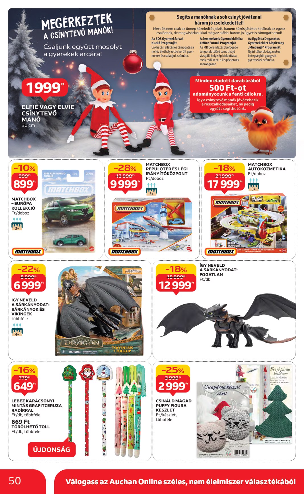 auchan - Auchan Hipermarket akciós újság, érvényes 11.06. - 11.12. - page: 50