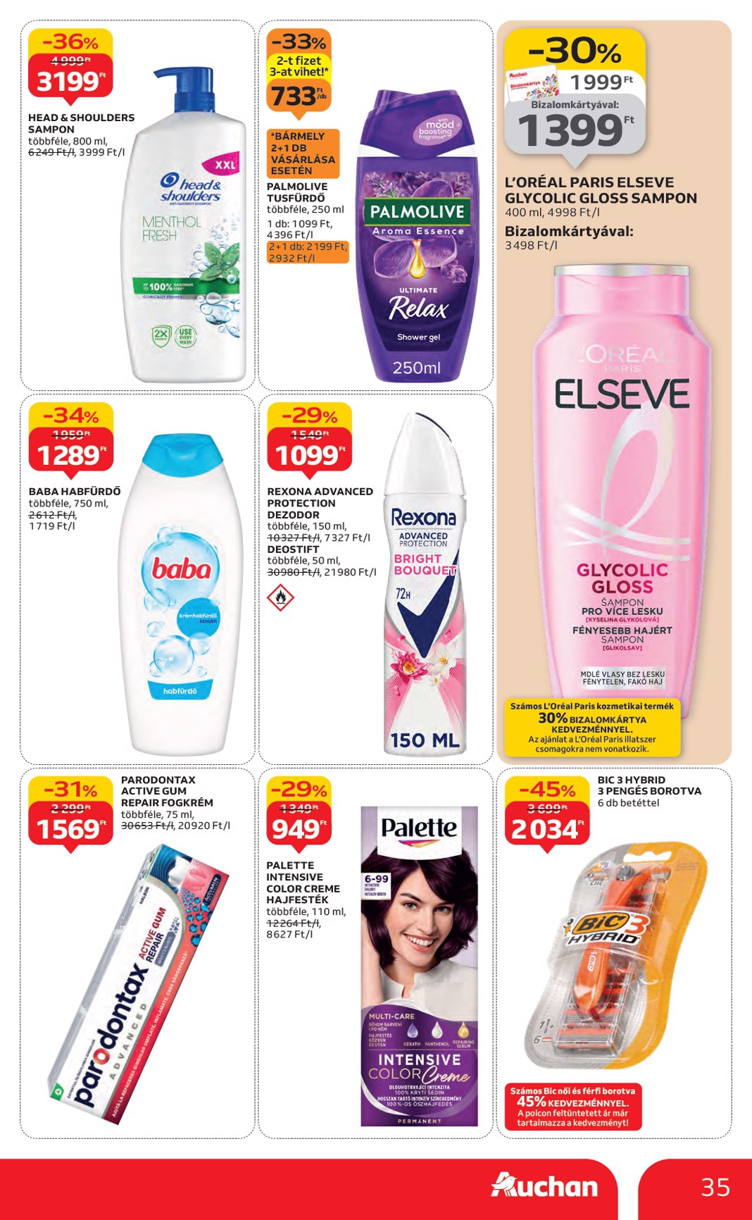 auchan - Auchan Hipermarket akciós újság, érvényes 11.06. - 11.12. - page: 35