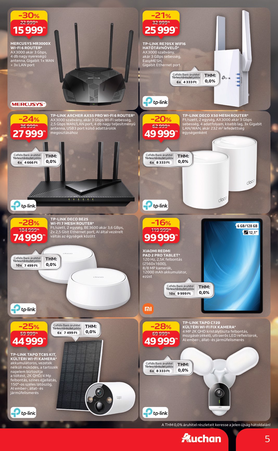 auchan - Auchan Hipermarket - Black Friday ajánlataink akciós újság, érvényes 11.06. - 11.26. - page: 5