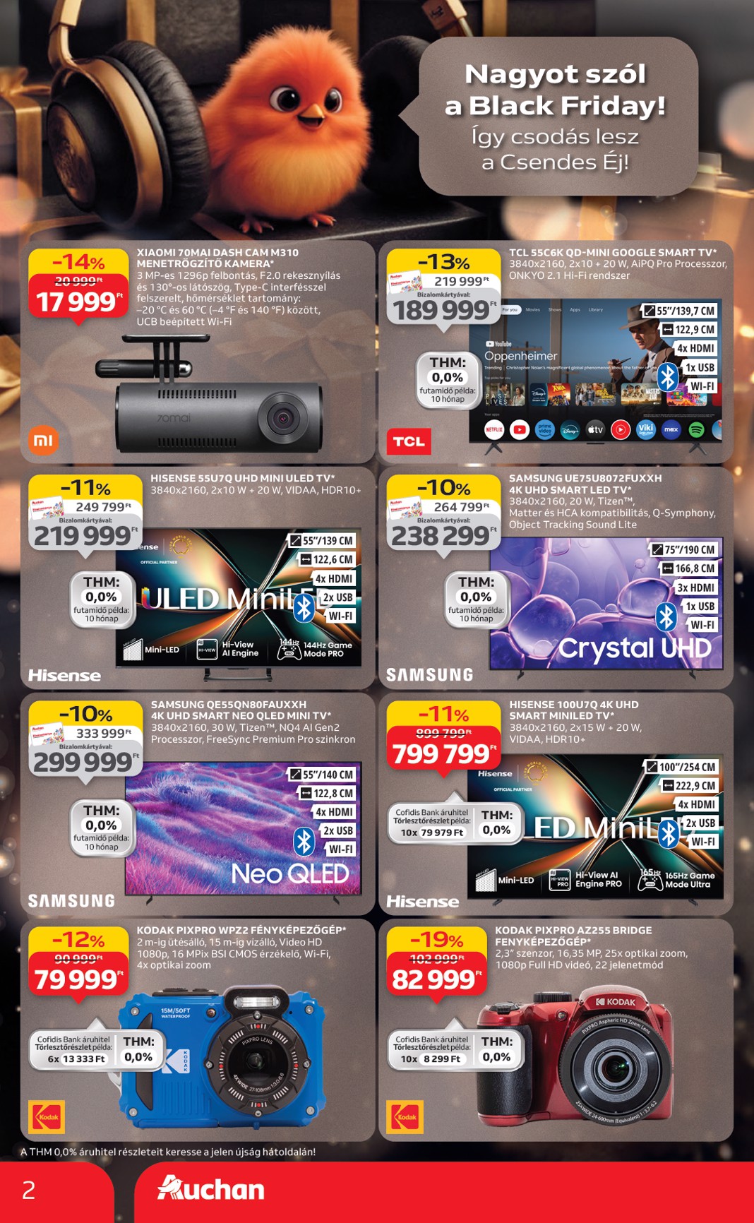 auchan - Auchan Hipermarket - Black Friday ajánlataink akciós újság, érvényes 11.06. - 11.26. - page: 2