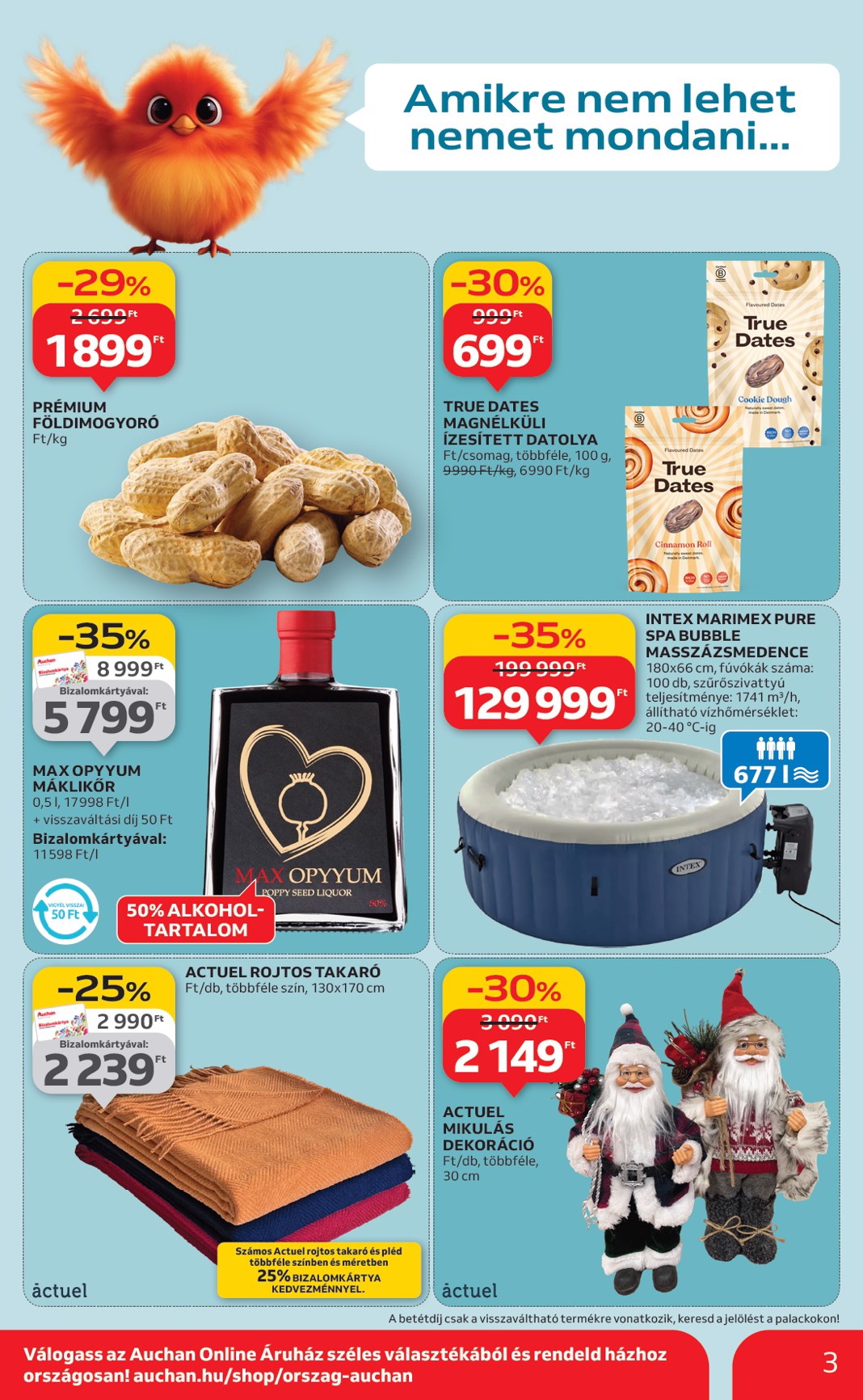 auchan - Auchan Szupermarket - Black Friday akciós újság, érvényes 11.13. - 11.19. - page: 3