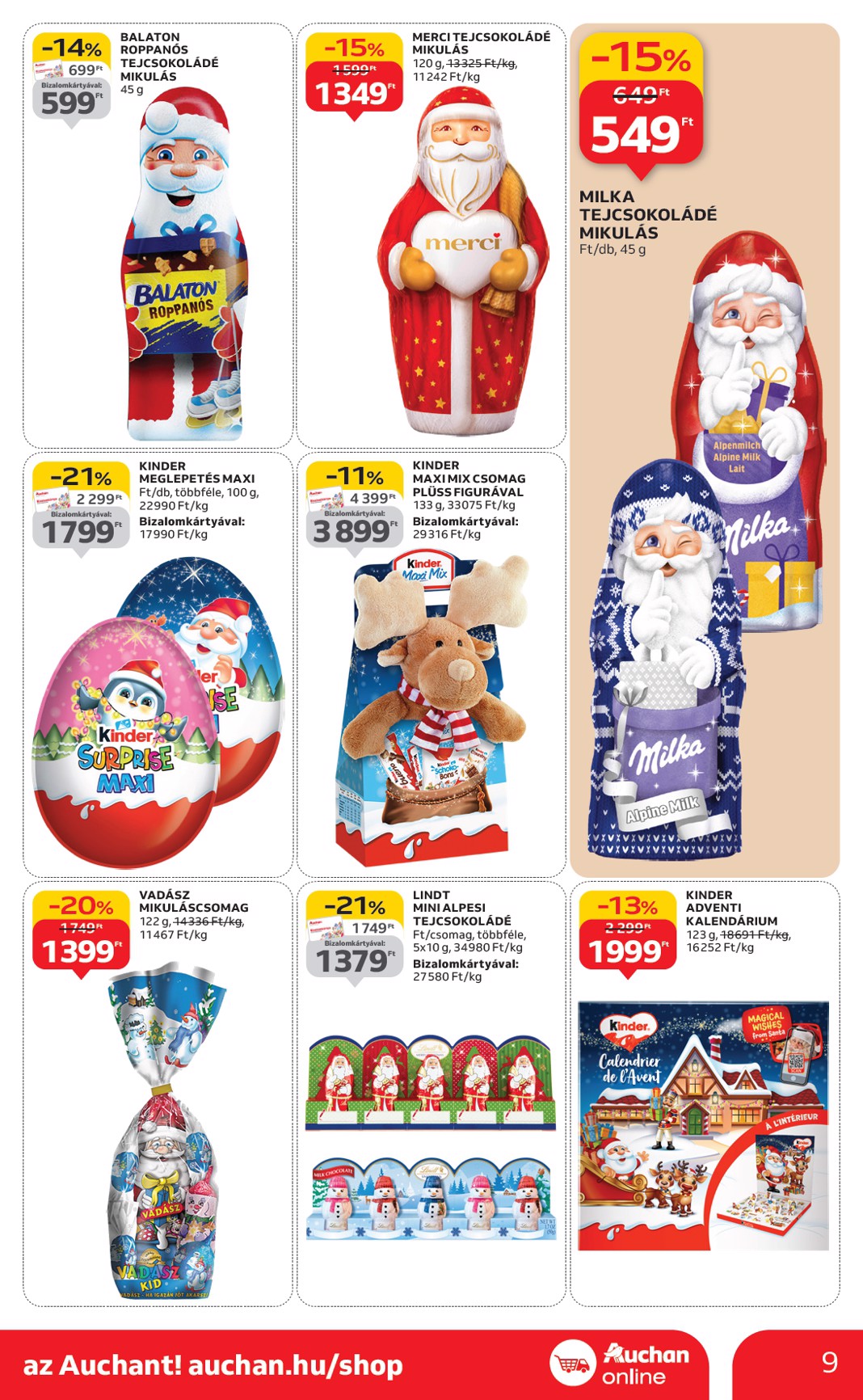 auchan - Auchan Szupermarket - Black Friday akciós újság, érvényes 11.13. - 11.19. - page: 9