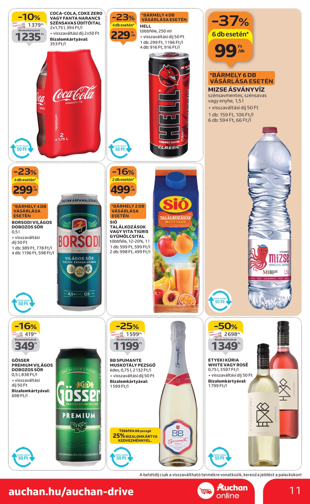 auchan - Auchan Szupermarket - Black Friday akciós újság, érvényes 11.13. - 11.19. - page: 11