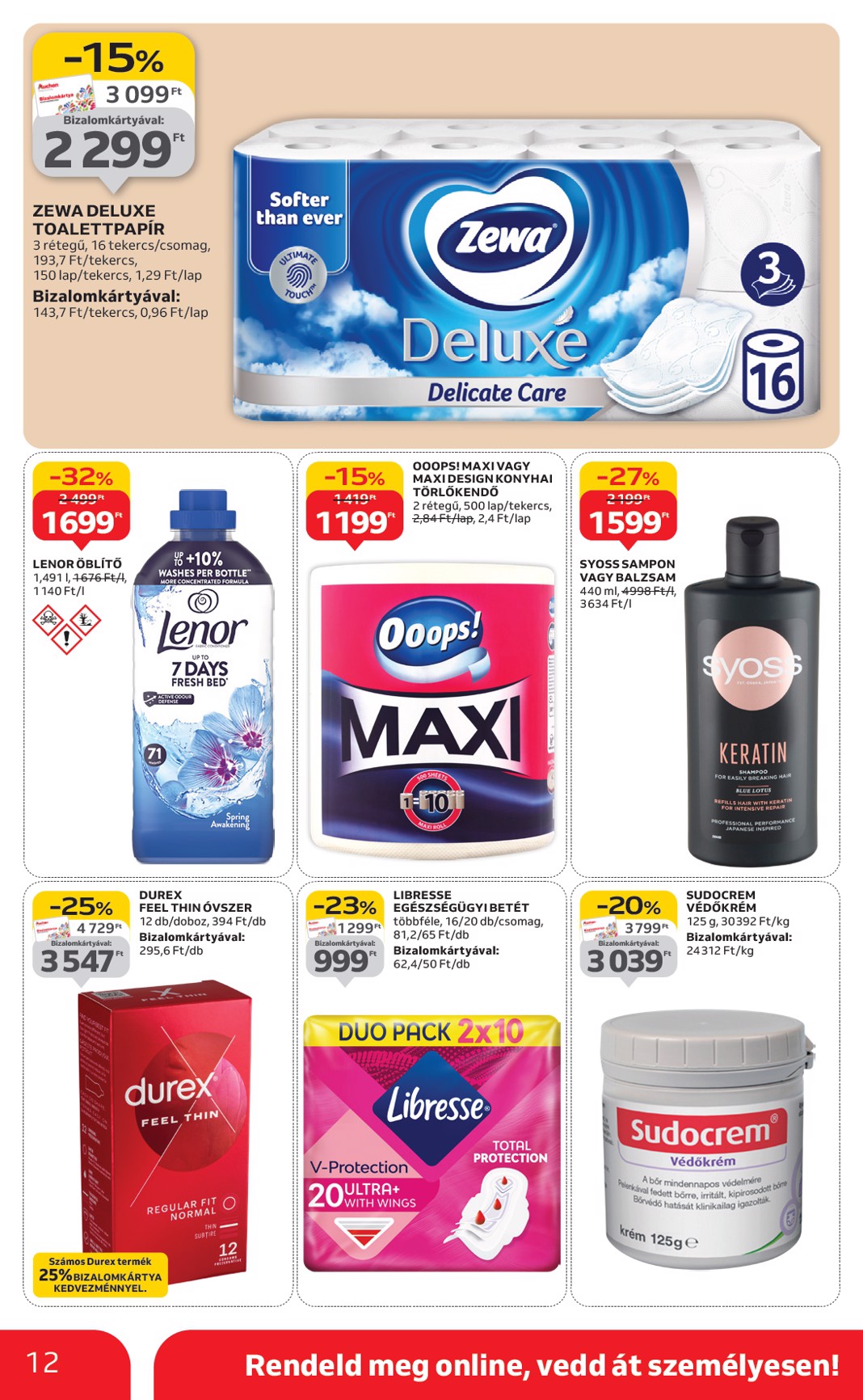 auchan - Auchan Szupermarket - Black Friday akciós újság, érvényes 11.13. - 11.19. - page: 12