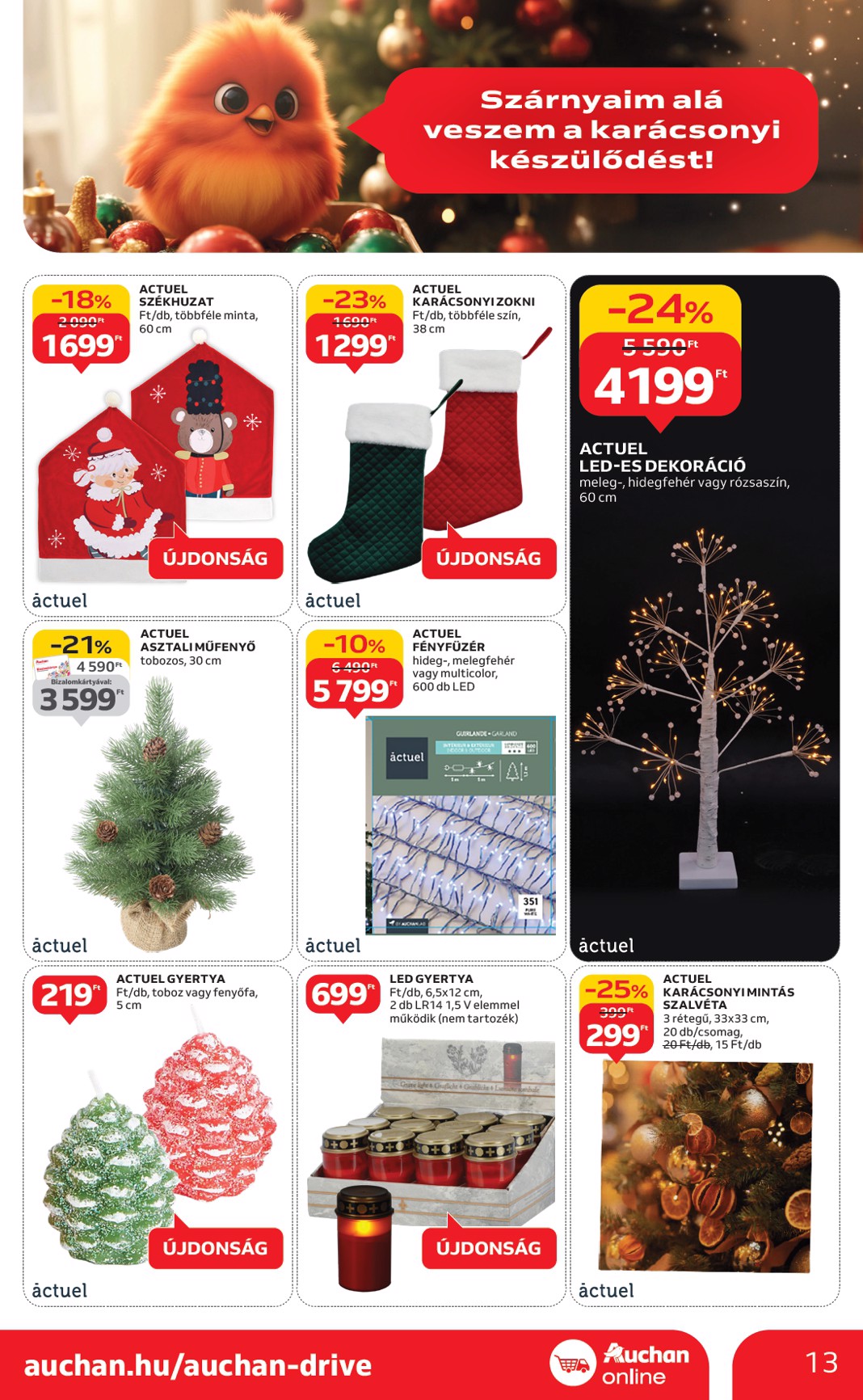 auchan - Auchan Szupermarket - Black Friday akciós újság, érvényes 11.13. - 11.19. - page: 13