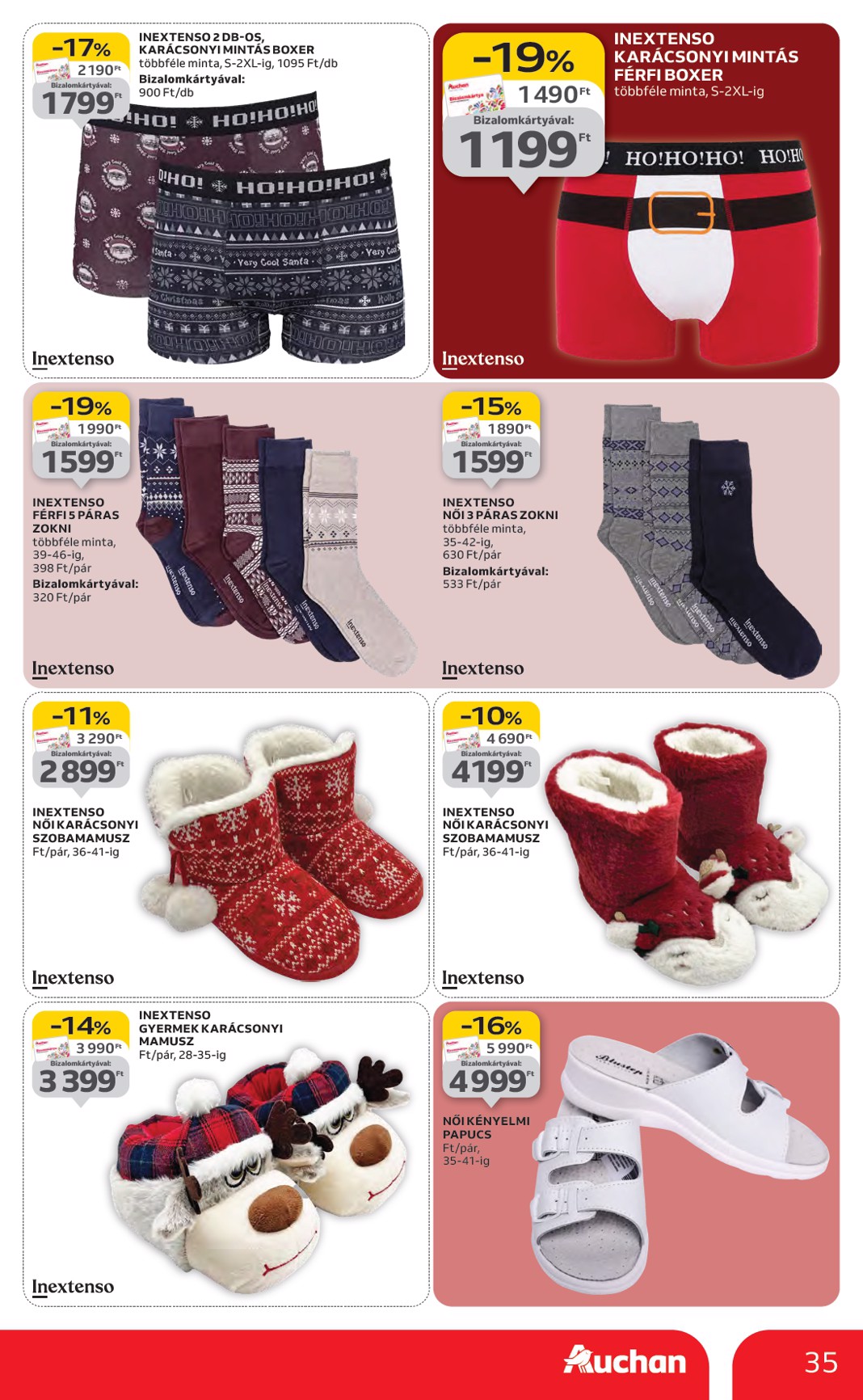 auchan - Auchan - Karácsonyi ajándék ajánlataink akciós újság, érvényes 11.13. - 12.24. - page: 35