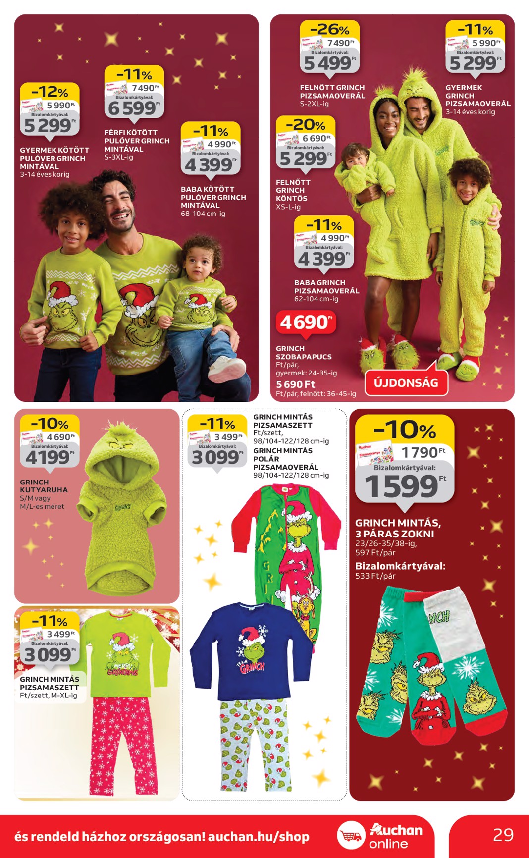 auchan - Auchan - Karácsonyi ajándék ajánlataink akciós újság, érvényes 11.13. - 12.24. - page: 29