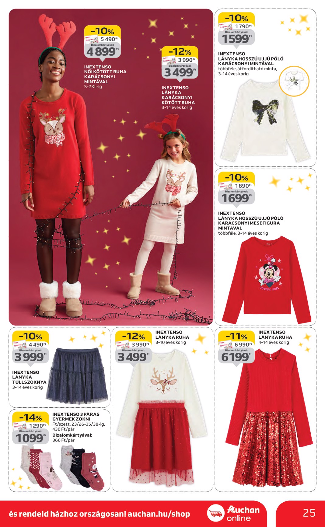 auchan - Auchan - Karácsonyi ajándék ajánlataink akciós újság, érvényes 11.13. - 12.24. - page: 25