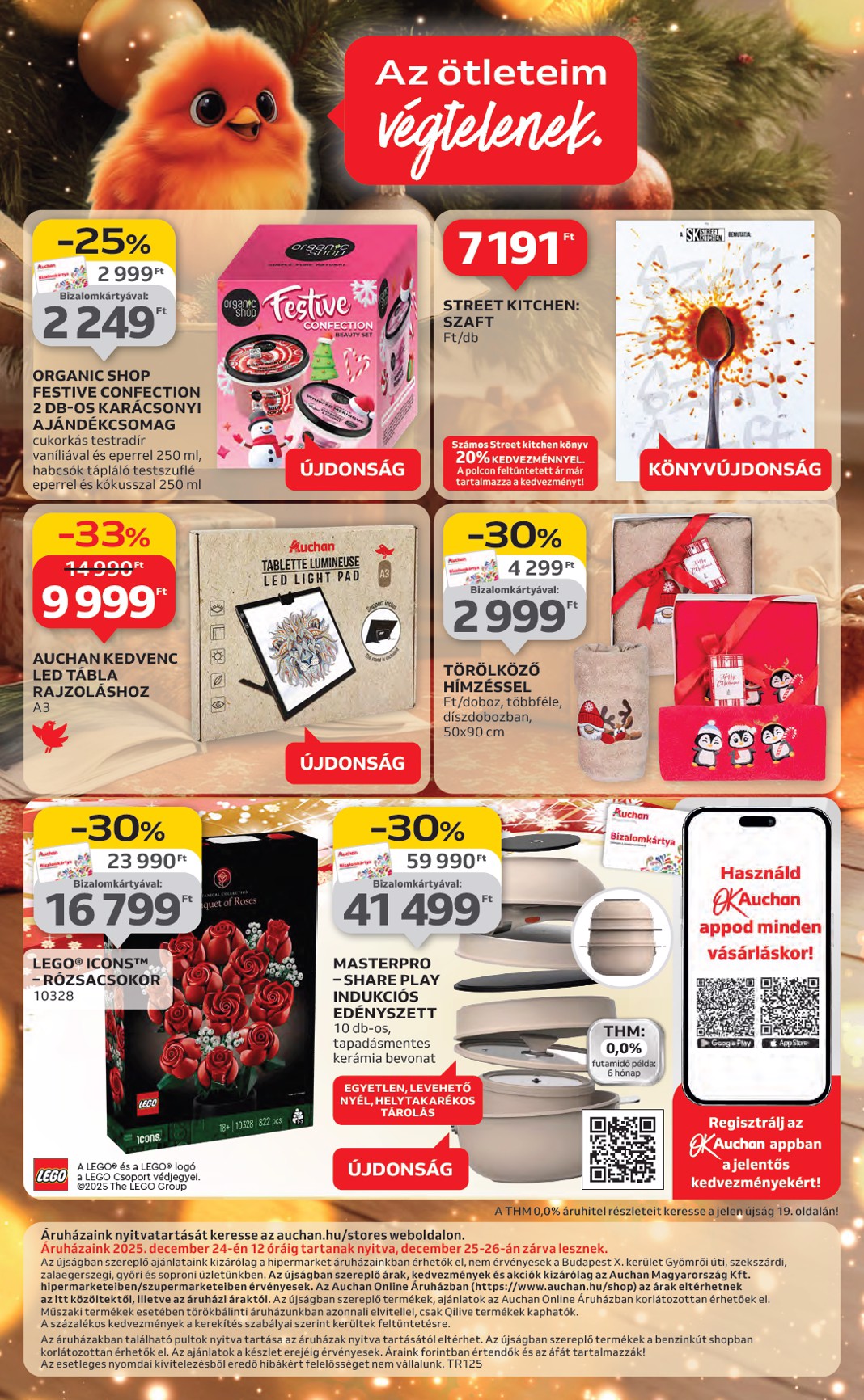 auchan - Auchan - Karácsonyi ajándék ajánlataink akciós újság, érvényes 11.13. - 12.24. - page: 40