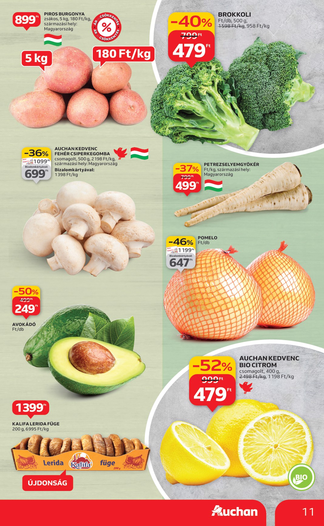 auchan - Auchan Hipermarket akciós újság, érvényes 11.20. - 11.26. - page: 11