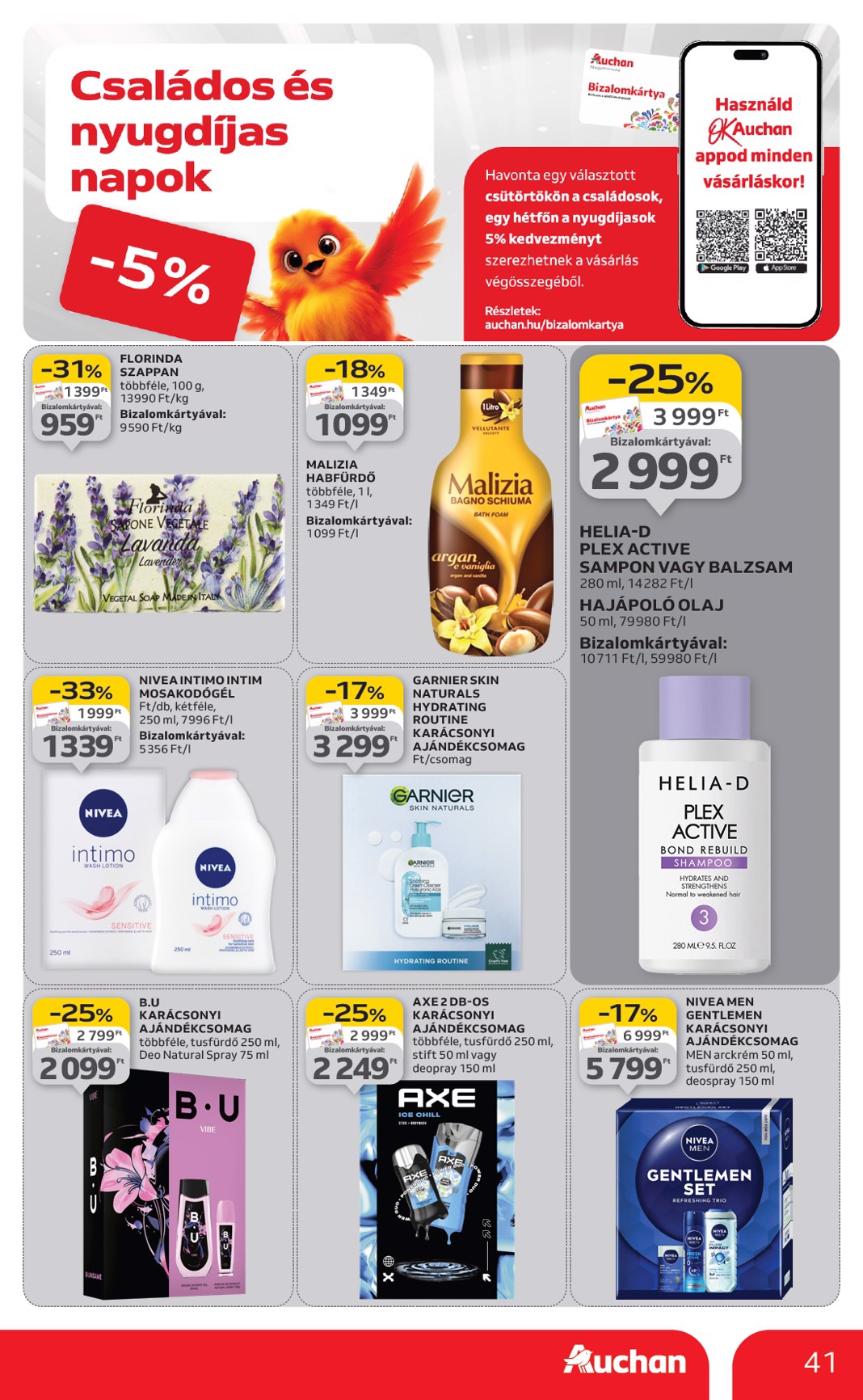 auchan - Auchan Hipermarket akciós újság, érvényes 11.20. - 11.26. - page: 41