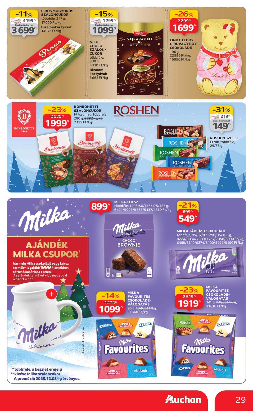 auchan - Auchan Hipermarket akciós újság, érvényes 11.20. - 11.26. - page: 29