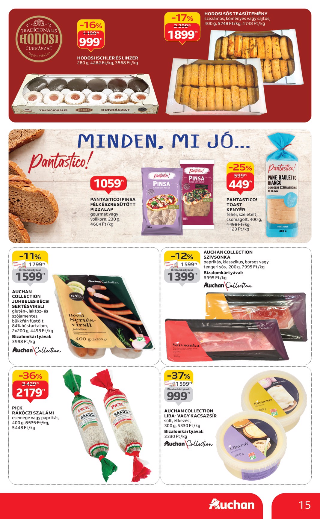 auchan - Auchan Hipermarket akciós újság, érvényes 11.20. - 11.26. - page: 15
