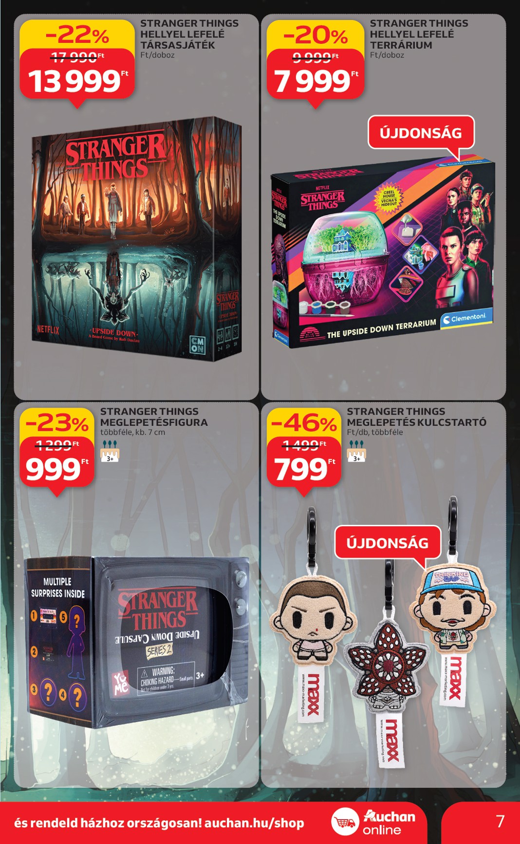 auchan - Auchan Hipermarket akciós újság, érvényes 11.20. - 11.26. - page: 7