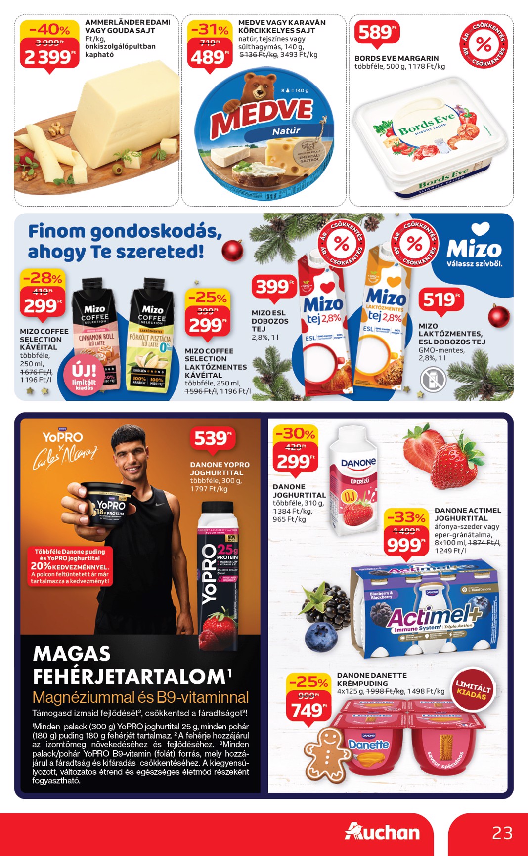 auchan - Auchan Hipermarket akciós újság, érvényes 11.20. - 11.26. - page: 23