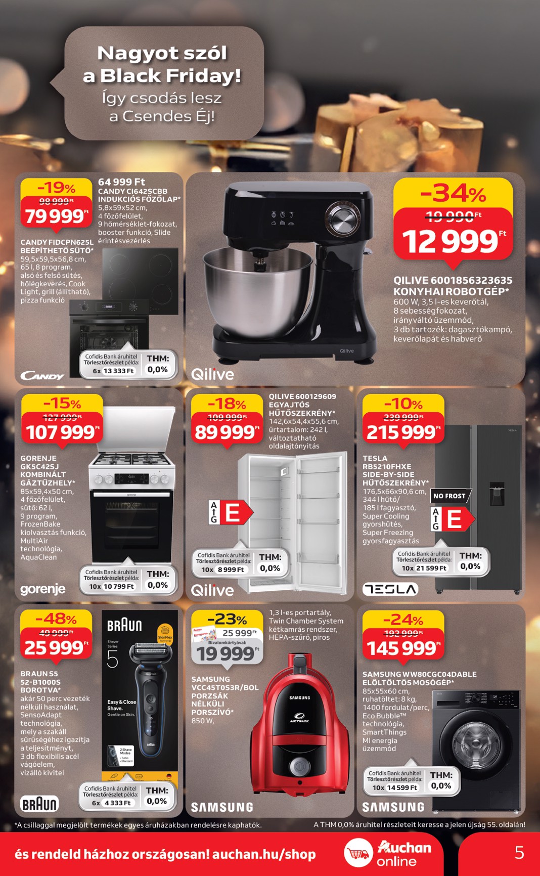 auchan - Auchan Hipermarket akciós újság, érvényes 11.20. - 11.26. - page: 5