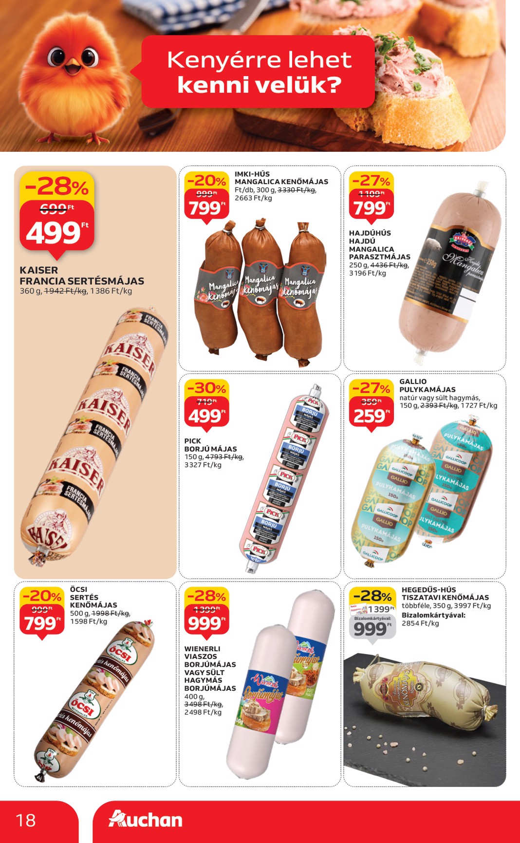 auchan - Auchan Hipermarket akciós újság, érvényes 11.20. - 11.26. - page: 18