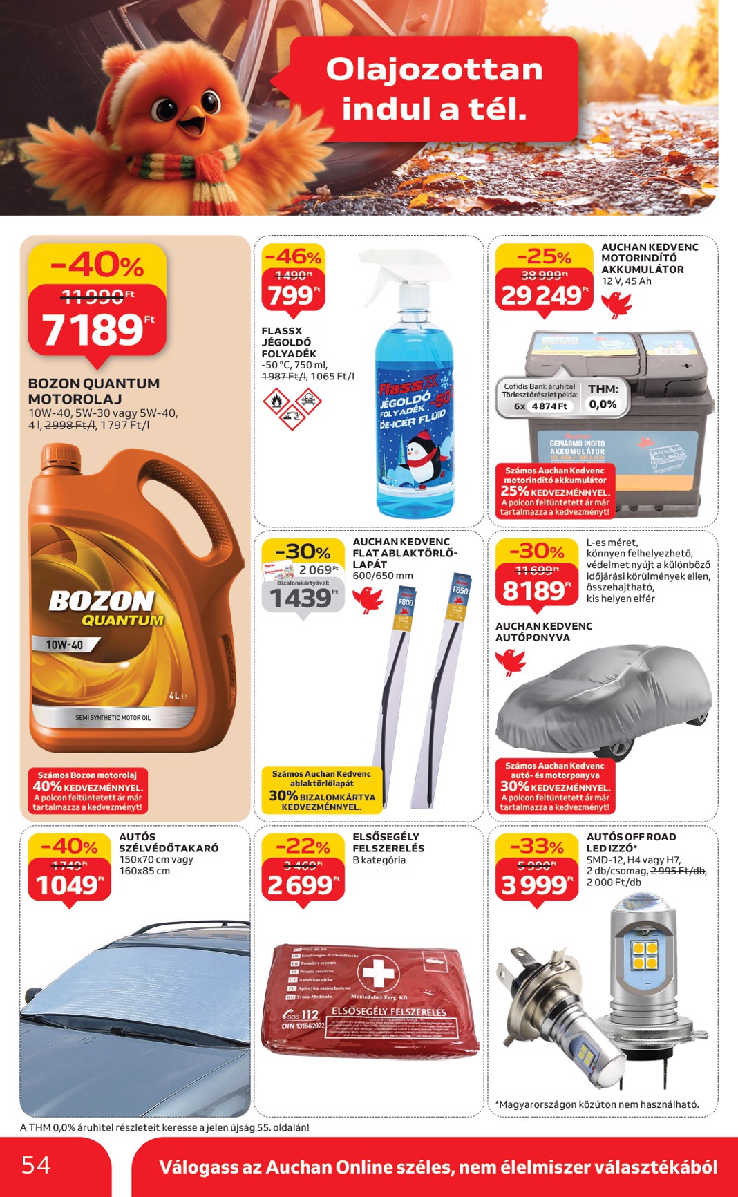 auchan - Auchan Hipermarket akciós újság, érvényes 11.20. - 11.26. - page: 54