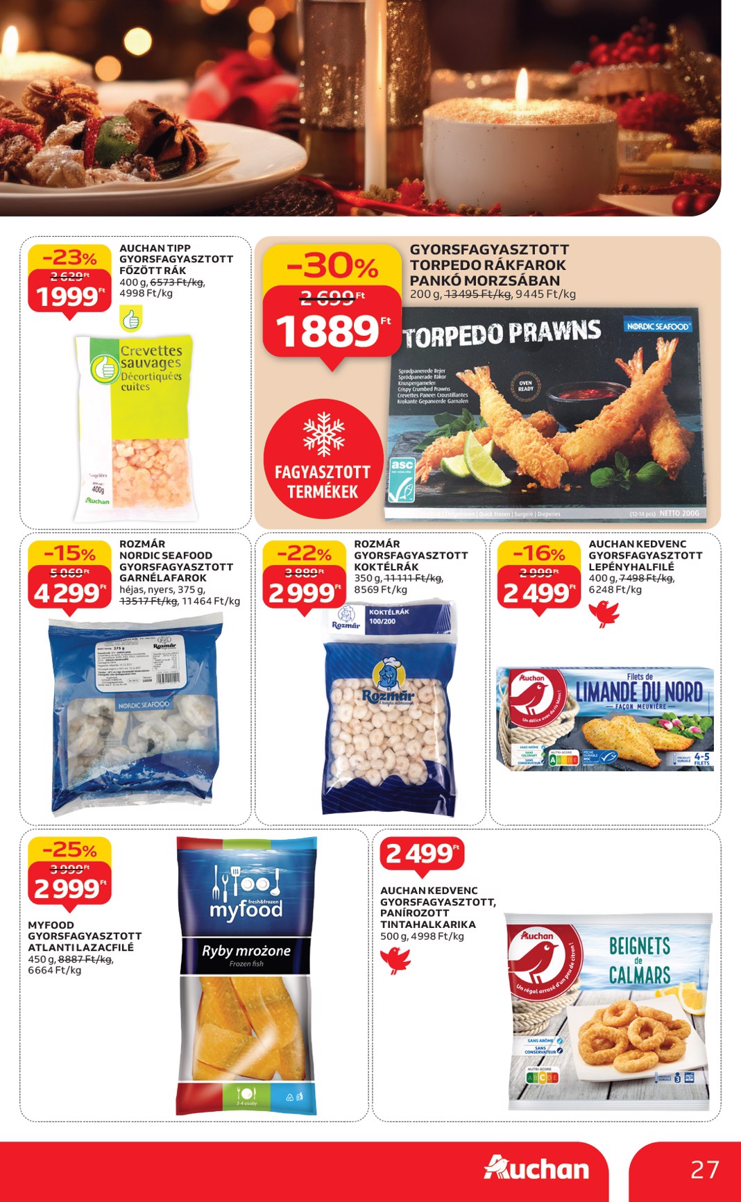 auchan - Auchan Hipermarket akciós újság, érvényes 11.20. - 11.26. - page: 27