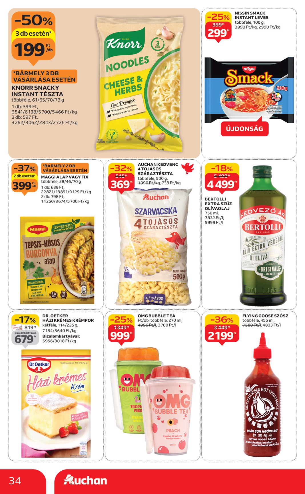 auchan - Auchan Hipermarket akciós újság, érvényes 11.20. - 11.26. - page: 34