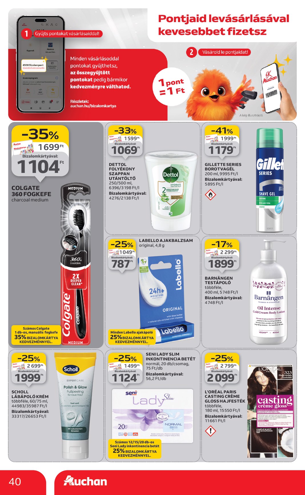 auchan - Auchan Hipermarket akciós újság, érvényes 11.20. - 11.26. - page: 40