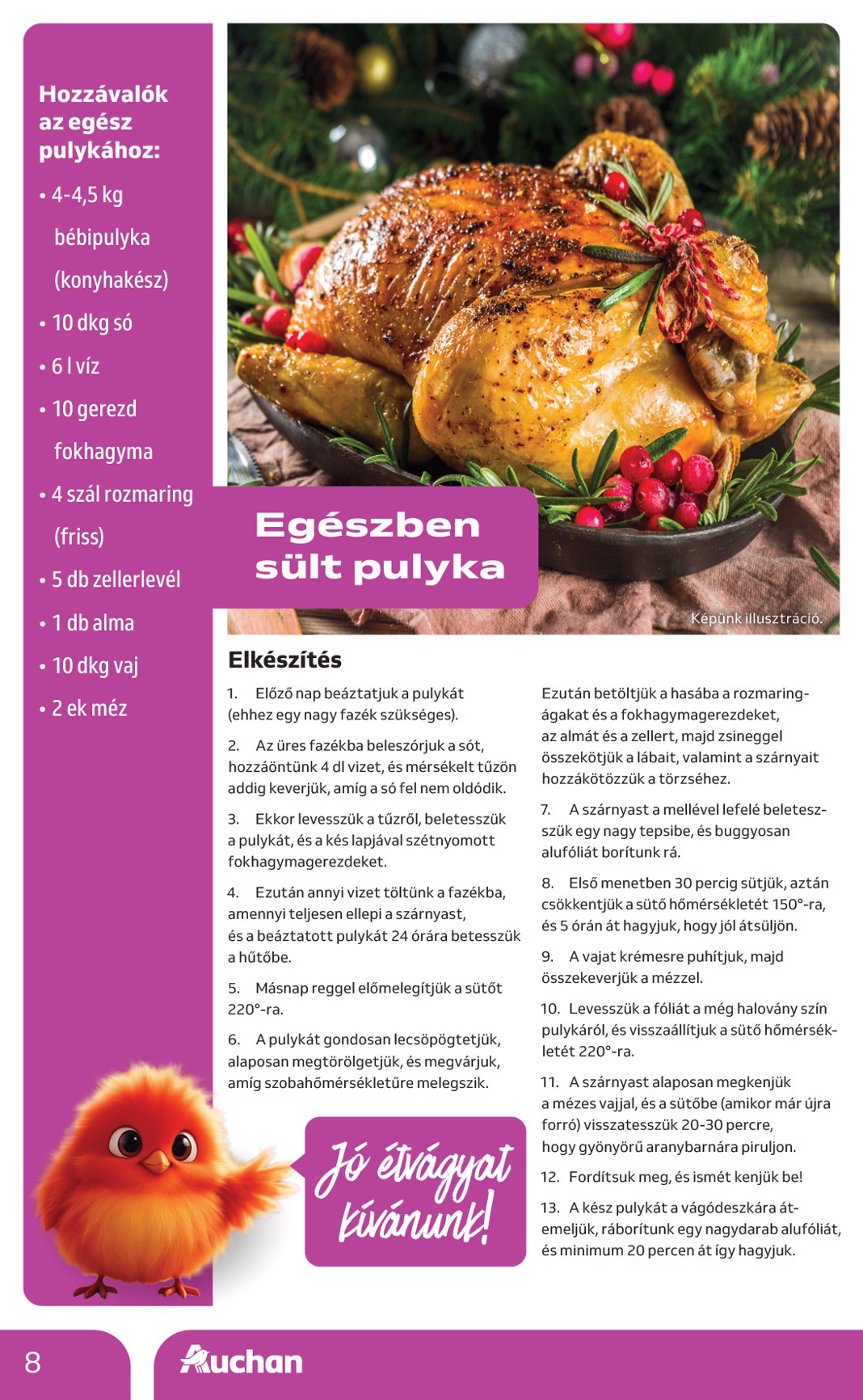 auchan - Auchan Hipermarket akciós újság, érvényes 11.20. - 11.26. - page: 8