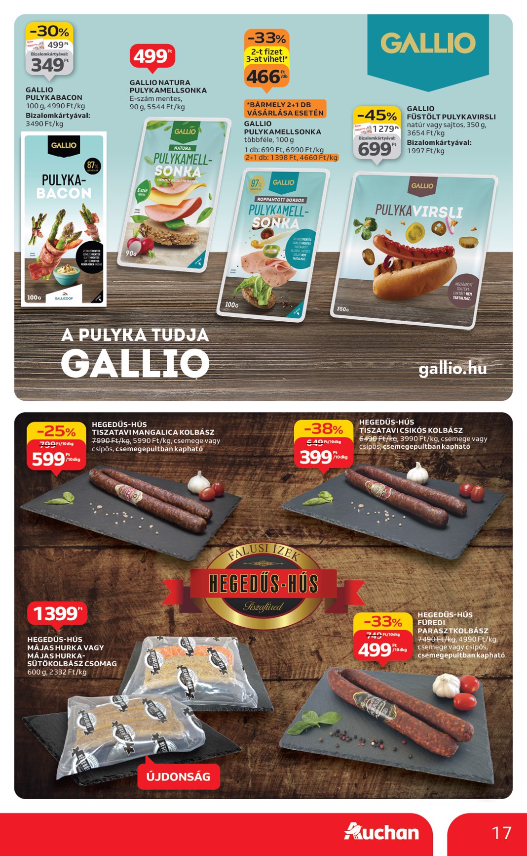 auchan - Auchan Hipermarket akciós újság, érvényes 11.20. - 11.26. - page: 17