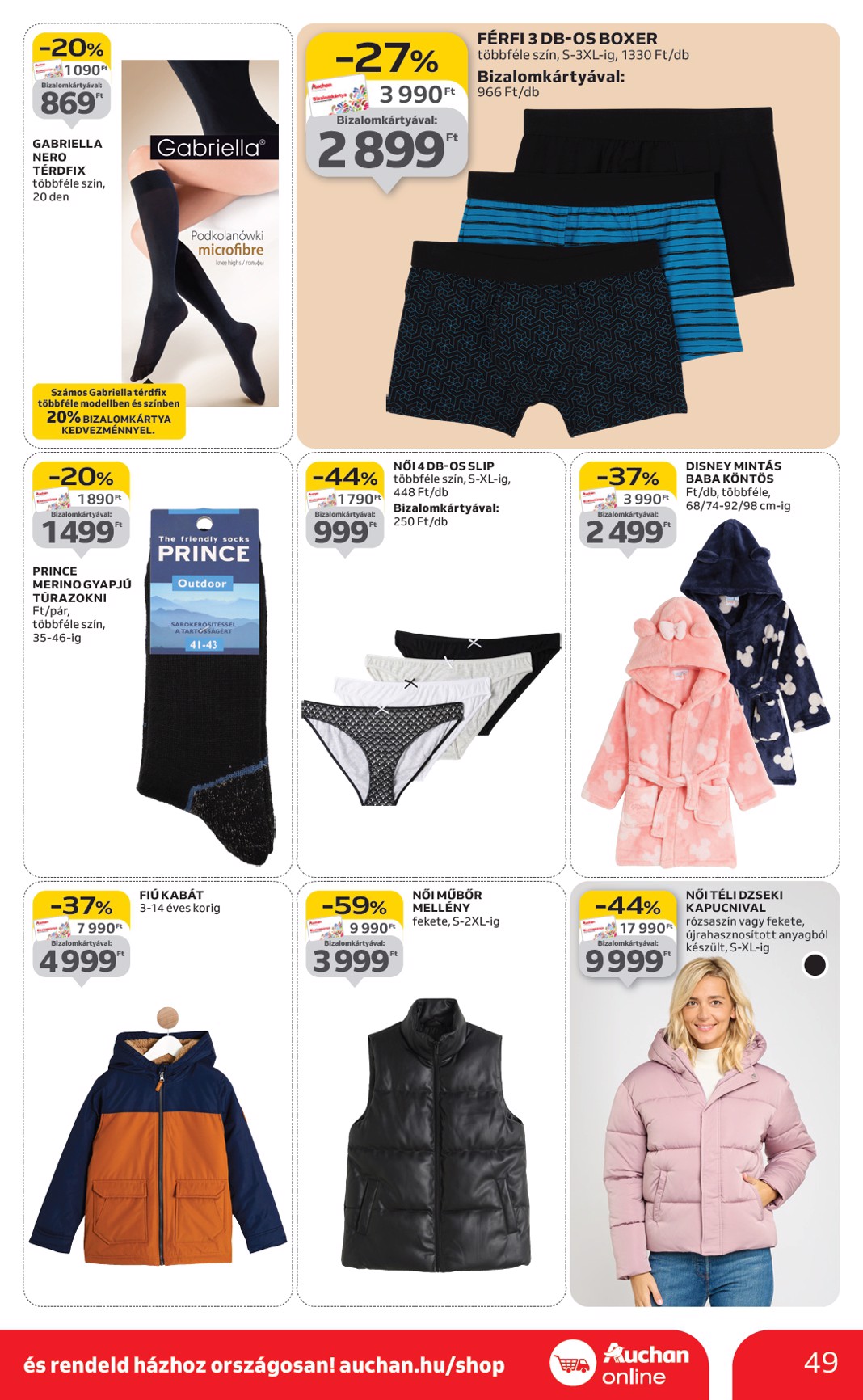 auchan - Auchan Hipermarket akciós újság, érvényes 11.20. - 11.26. - page: 49