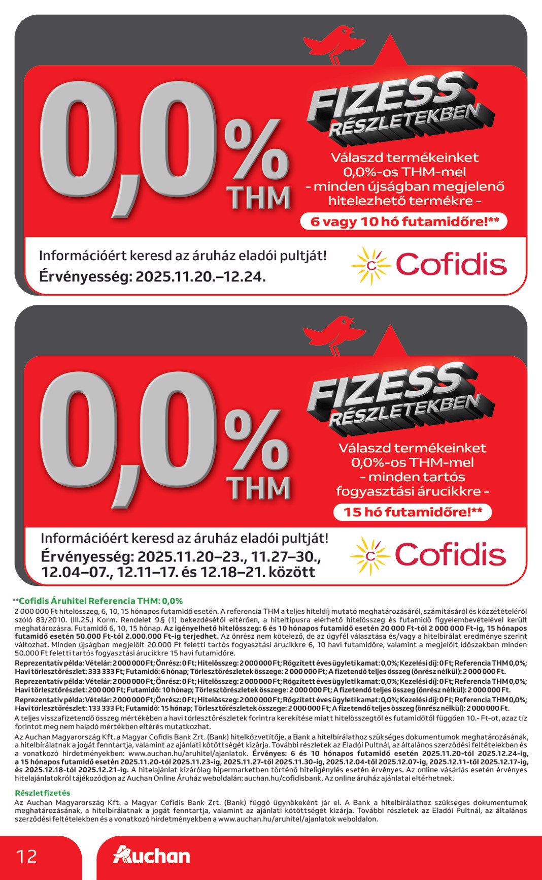 auchan - Auchan - Hipermarket gamer ajánlataink akciós újság, érvényes 11.20. - 12.24. - page: 12