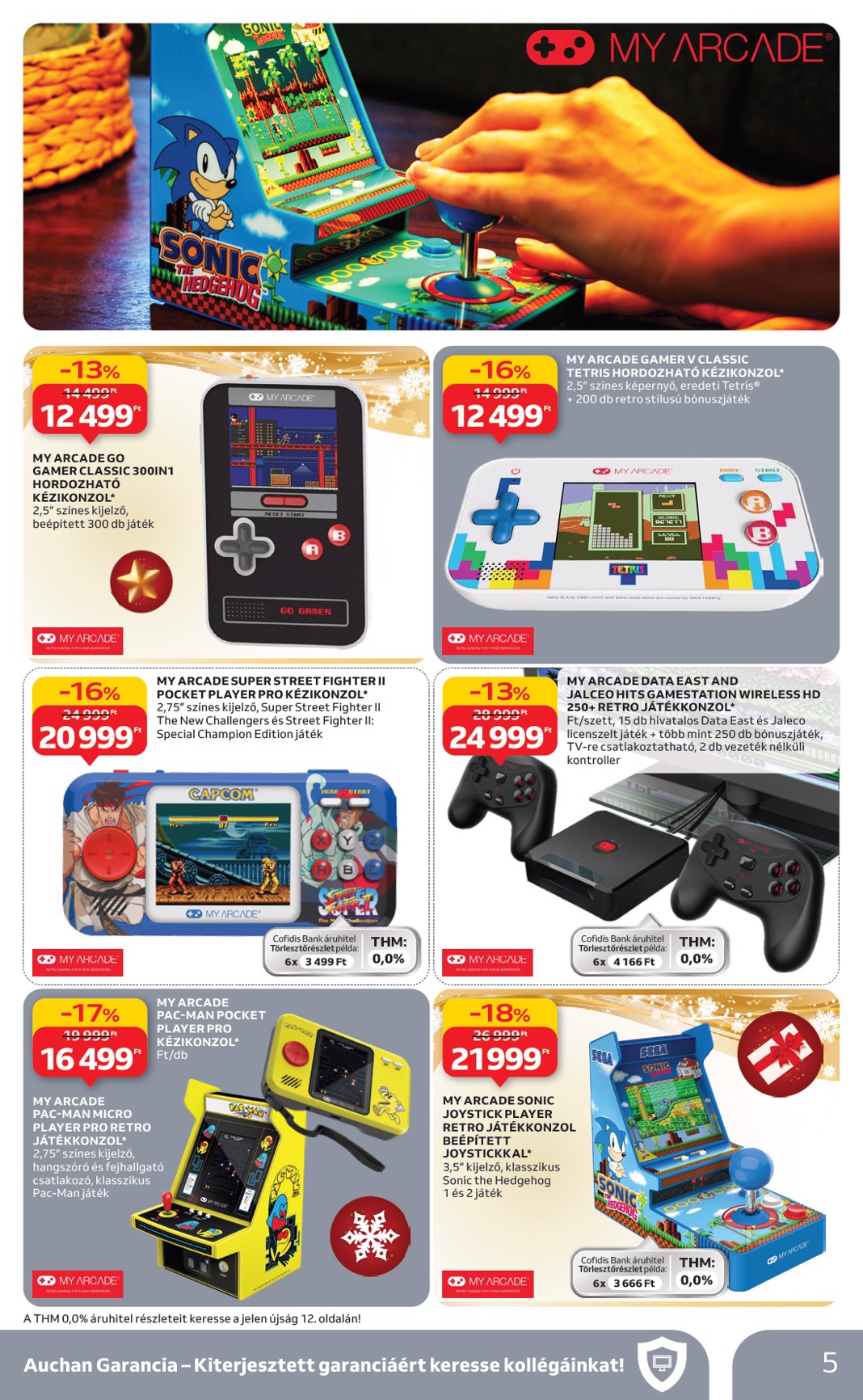 auchan - Auchan - Hipermarket gamer ajánlataink akciós újság, érvényes 11.20. - 12.24. - page: 5