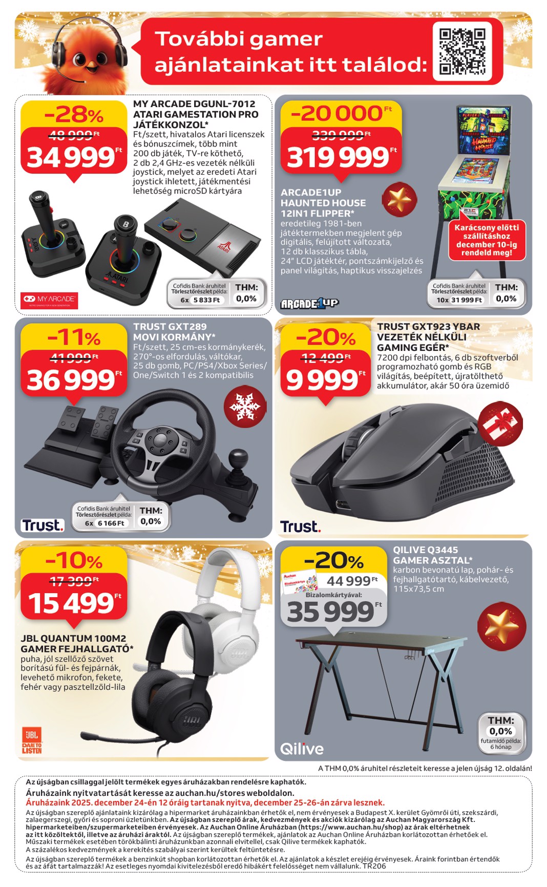 auchan - Auchan - Hipermarket gamer ajánlataink akciós újság, érvényes 11.20. - 12.24. - page: 13