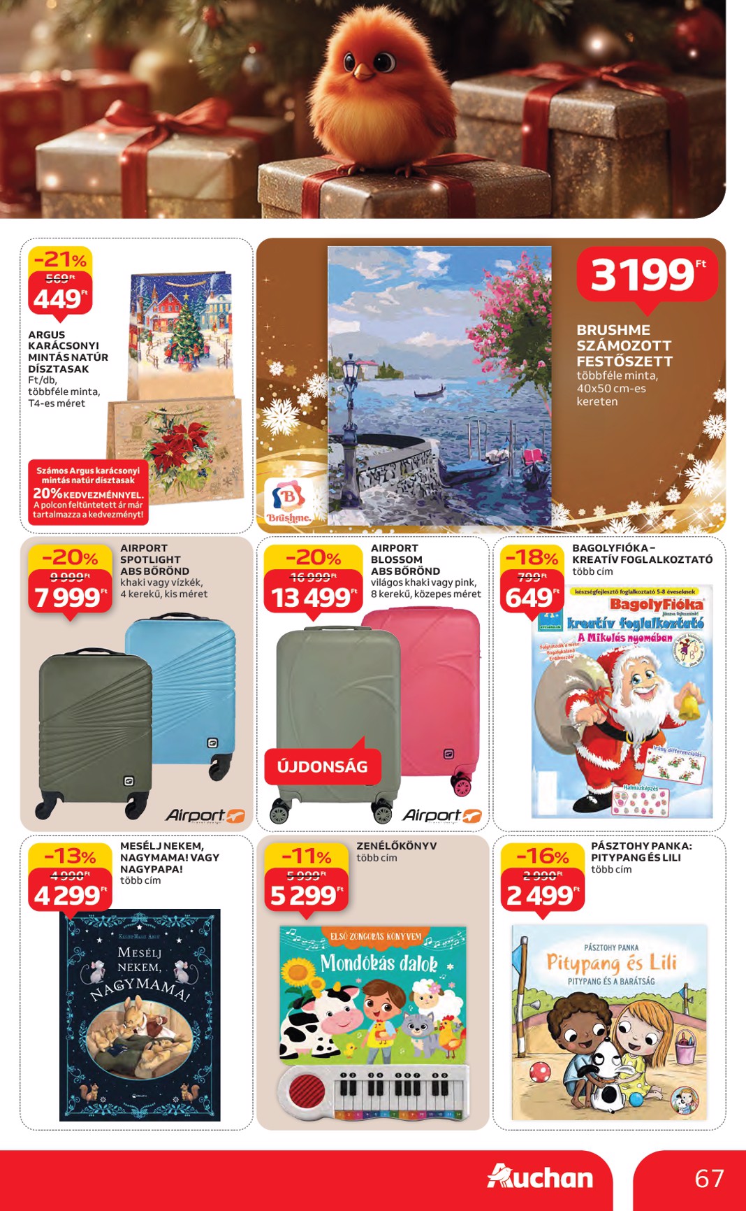 auchan - Auchan Hipermarket akciós újság, érvényes 11.27. - 12.03. - page: 67