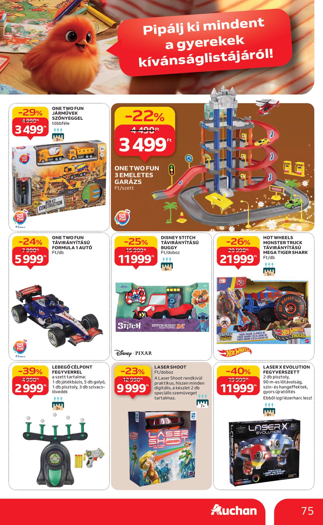 auchan - Auchan Hipermarket akciós újság, érvényes 11.27. - 12.03. - page: 75