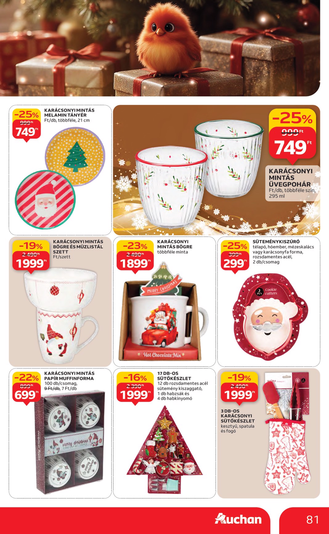 auchan - Auchan Hipermarket akciós újság, érvényes 11.27. - 12.03. - page: 81