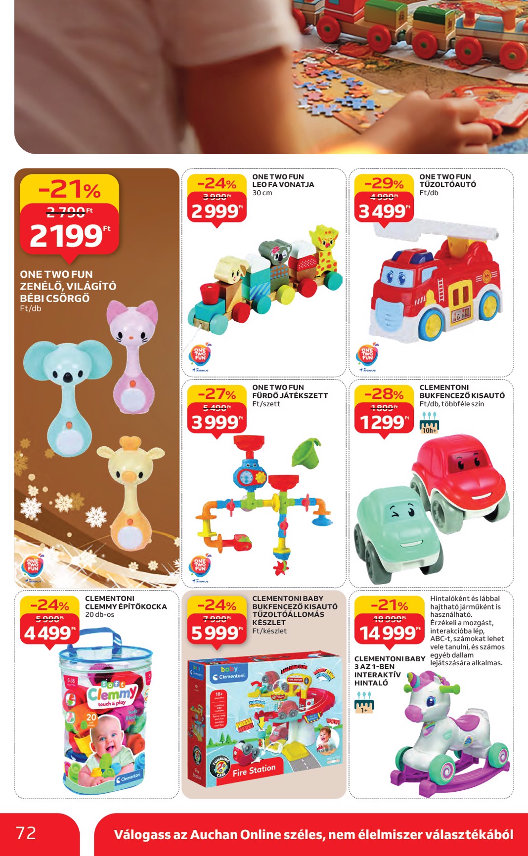 auchan - Auchan Hipermarket akciós újság, érvényes 11.27. - 12.03. - page: 72