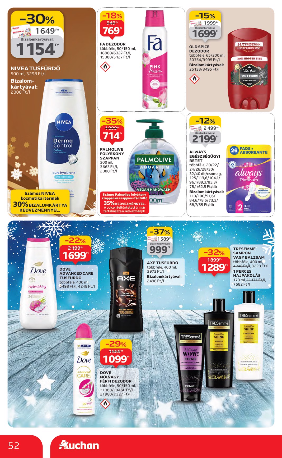 auchan - Auchan Hipermarket akciós újság, érvényes 11.27. - 12.03. - page: 52