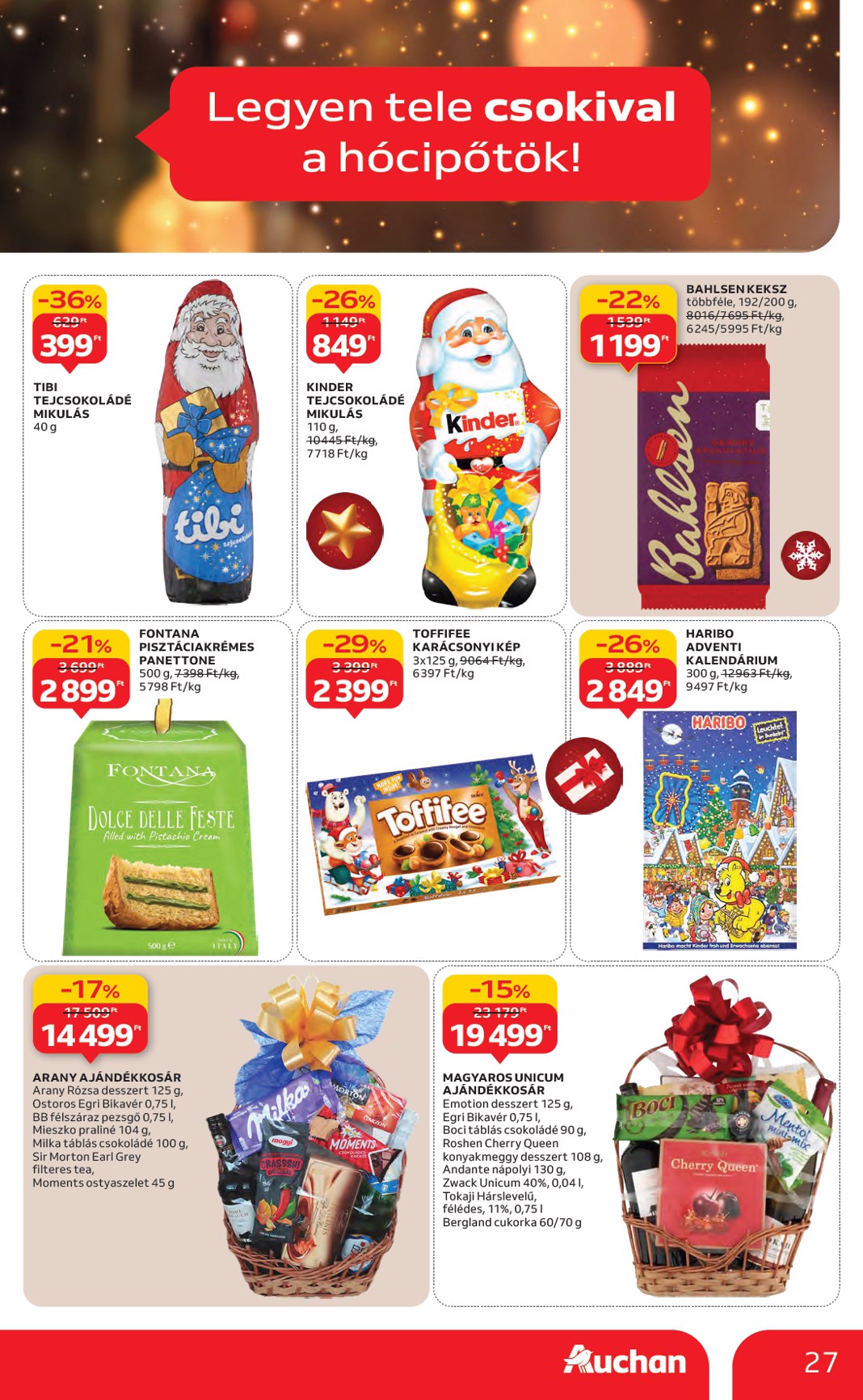 auchan - Auchan Hipermarket akciós újság, érvényes 11.27. - 12.03. - page: 27