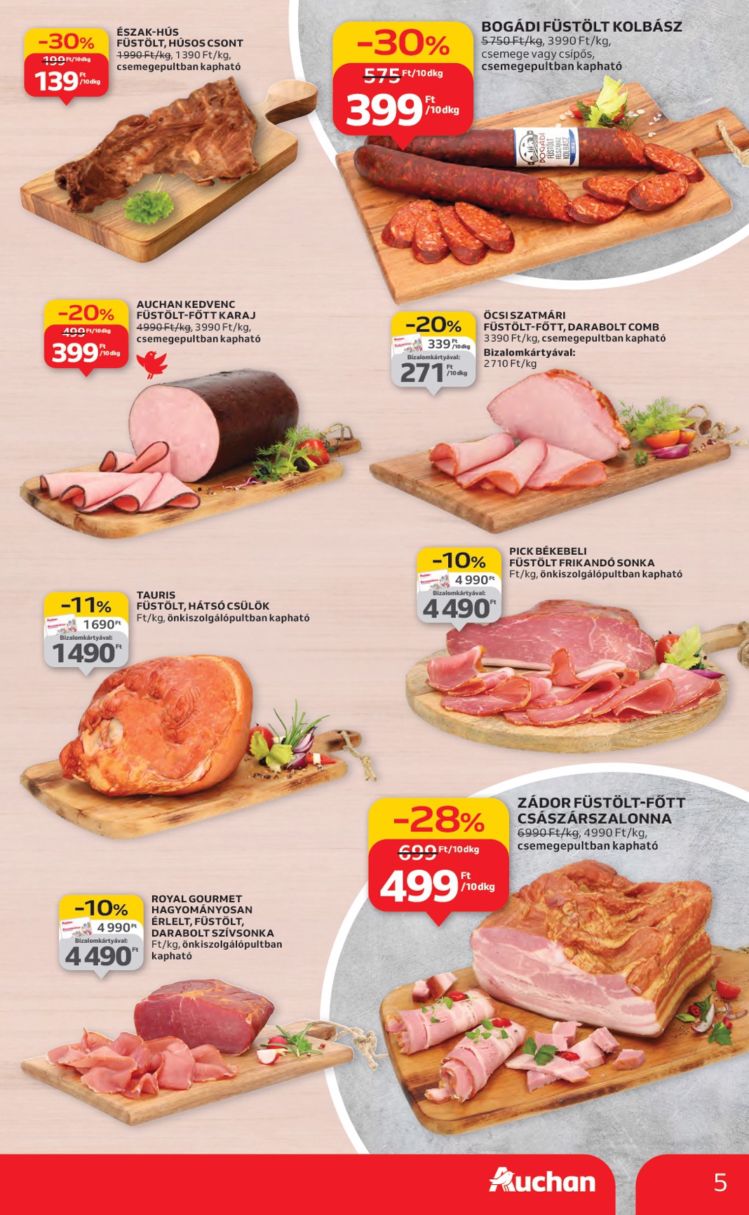 auchan - Auchan Hipermarket akciós újság, érvényes 11.27. - 12.03. - page: 5