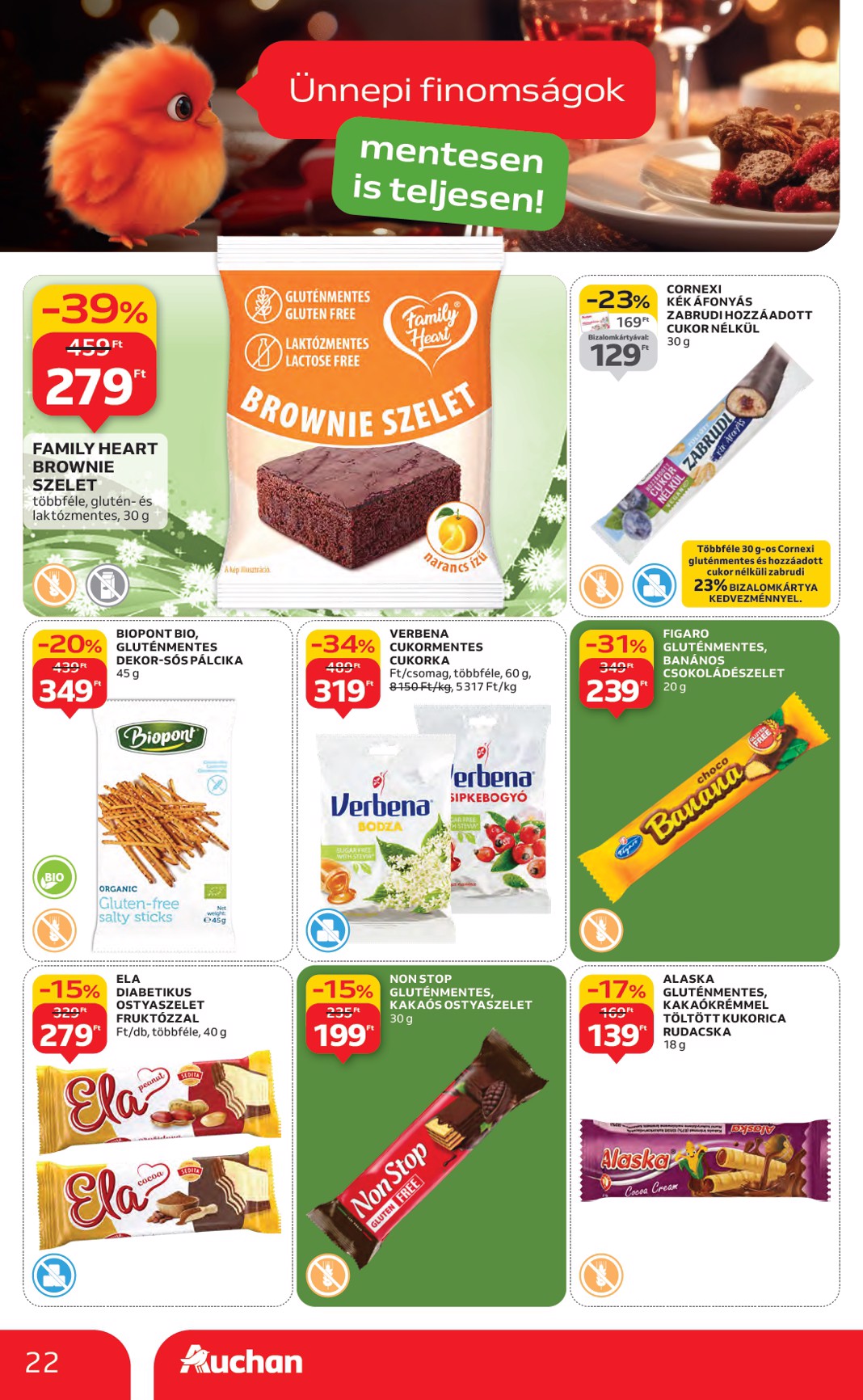 auchan - Auchan Hipermarket akciós újság, érvényes 11.27. - 12.03. - page: 22